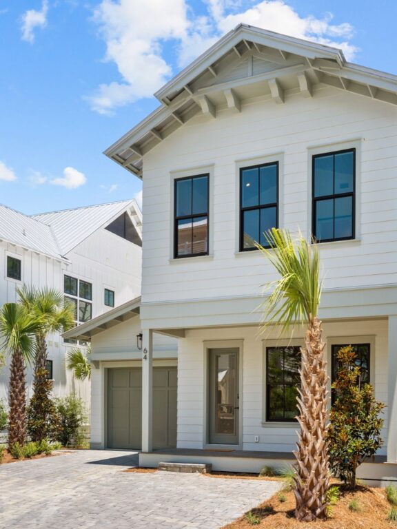 Front exterior of Focus Construction custom home