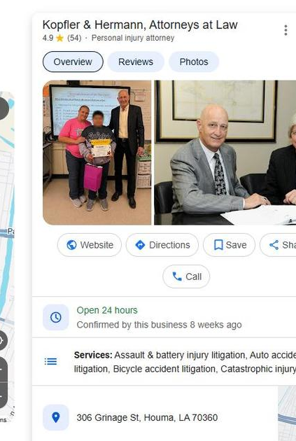 Google Business Profile for Kopfler & Hermann